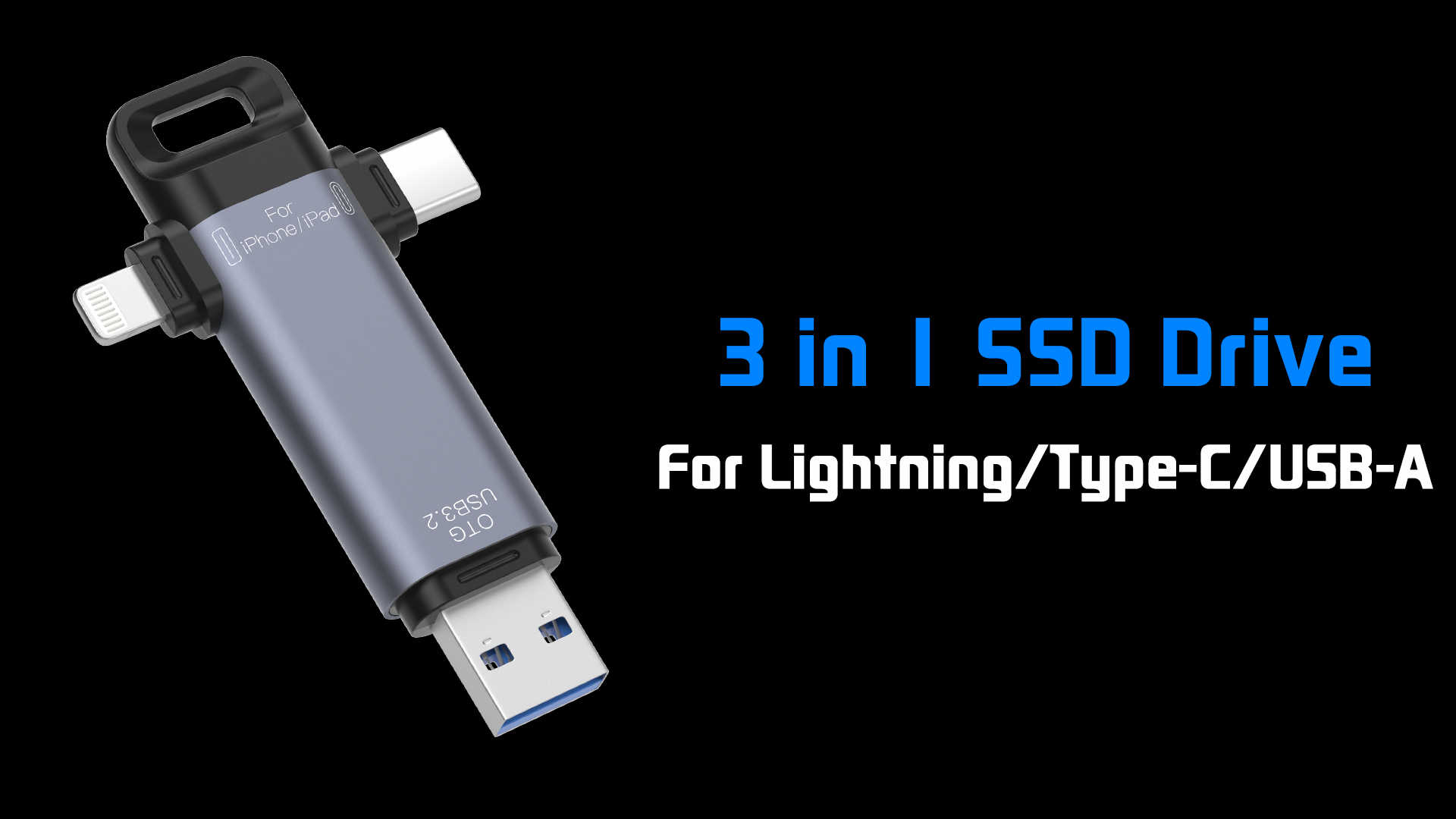 USB-накопитель состояния 3-в-1-в-1